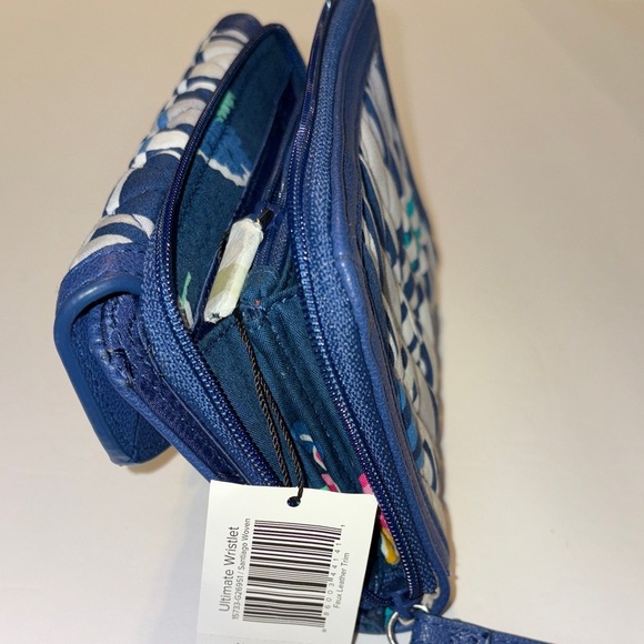 🆕 Vera Bradley Ultimate Wristlet Quilted Women's Bag-Santiago Woven - Picture 8 of 9